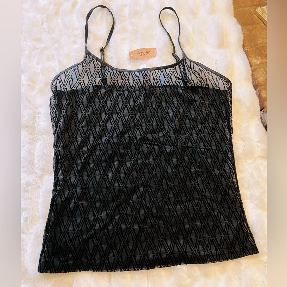 Victoria’s Secret Sheer top. Size M. NWT